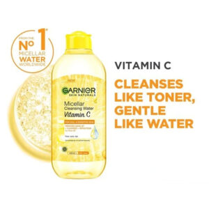 Garnier Micellar Cleansing Water With Vitamin C 400ml - A2