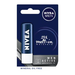 Nivea Lip Balm Men Active Care SPF15 4.8g
