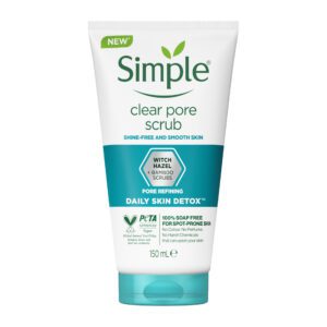 Simple Daily Skin Detox Pore Polishing Face Scrub 150ml
