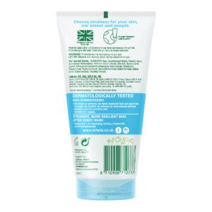 Simple Water Boost Micellar Facial Gel Wash (150ml) - A2